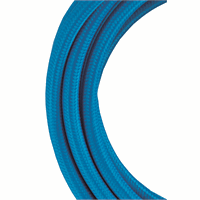Bailey 139681 Textile Cable 2C Blue 3M afbeelding 2