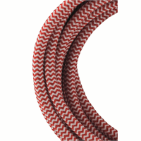 Bailey 139686 Textile Cable 2C Red/White 3M afbeelding 2
