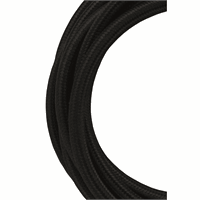 Bailey 139690 Textile Cable 3C Black 3M afbeelding 2