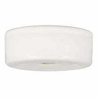 Bailey 139710 Ceiling Cup Porcelain White Mu afbeelding 2