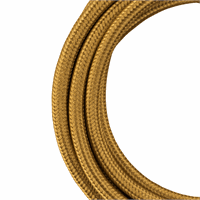 Bailey 140311 Textile Cable 2C Metallic Gold afbeelding 2