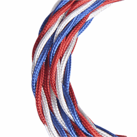 Bailey 141099 Textile Cable 3C Bl Wt Rd 3M afbeelding 2