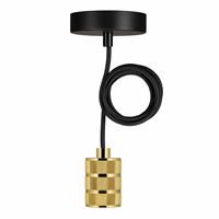 Bailey 141472 Pendant Riga E27 Gold 1.5M 2C afbeelding 2