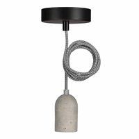 Bailey 141473 Pendant Bern E27 Concrete 1.5M afbeelding 2