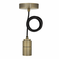 Bailey 141480 Pendant Lyon E27 Alu Bronze 1. afbeelding 2