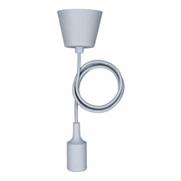 Bailey 141582 Silicone Pendant E27 Grey 1.5M afbeelding 2