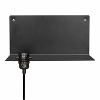 Bailey 141935 Wandarm Wall Ledge E27 Black afbeelding 2