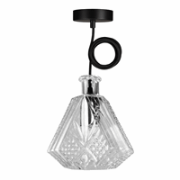 Bailey 142461 Bai Crystal Hanglamp Jim E27 G afbeelding 2