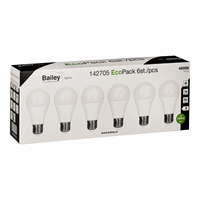 Bailey 142705 Ecopack 6Pcs Led A60 E27 240V afbeelding 2
