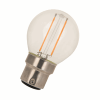Bailey 80100038389 Led Filament G45 B22D 240V 2W afbeelding 2