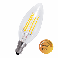 Bailey 80100040291 Led Filament C35 E14 240V 4W 3 afbeelding 2