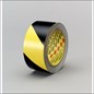 3M 5702 Safety Tape Tape Vinyl Zw/Ge 50mmx33mtr afbeelding 2