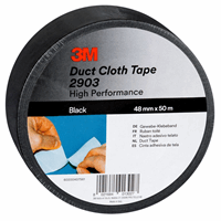 3M Tape290348B Ducttape 48X50X0.15 Zw afbeelding 2