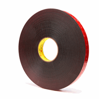 3M 5925 F 19mmx33M Tape Dubbelzijdig Zw 0.6mm Sch