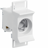 Hager Schroefpatroonhouder DII 1x25A met kap LD01K16-1AS afbeelding 2
