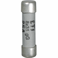 Eti Ch8 Gg 25A Cyl.Zekering Ch8 Gg 25A 400V 8 afbeelding 2