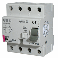 Eti Efi-4 80A 30Ma 4P Aardleksch. Efi-4 80A 30Ma 4 afbeelding 2