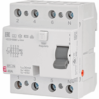 Eti Efi-P4 40A 30Ma 4P Aardlekschakelaar Efi-P4 40 afbeelding 2