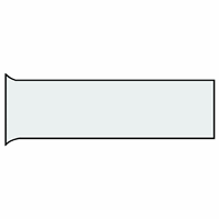 Ongeïsoleerde Adereindhuls 70 mm2 L= 25mm standaard type afbeelding 2