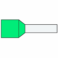 Klemko G 486 Dka-N Adereindhuls 0.34mm2 Tq L=6 afbeelding 2
