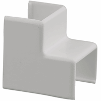 Binnenhoekstuk kabelgoot wit 15x10mm RAL 9010 Canalit 913936 (per zakje)