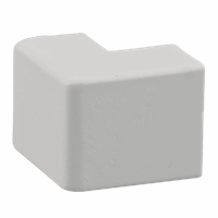 Buitenhoekstuk kabelgoot wit 10x10mm RAL 9010 Canalit 914910 (per zakje)