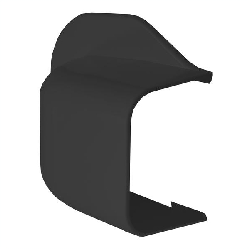 CANALIT Muurafdekkap 65x50mm antraciet grijs RAL7016