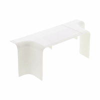 T-stuk Wandgoot 130x70 wit RAL9010 kabelgoot Canalit afbeelding 2