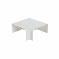 Vlakhoekstuk Wandgoot 170x70 wit RAL9010 kabelgoot Canalit afbeelding 2