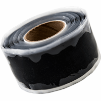 Canalit stretch fix tape zwart 25mm/3M vulkaniseerde siliconen tape afbeelding 2