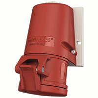 Mennekes Cee 27004Vn Wandcontactdoos 16A 5P 6H 400 afbeelding 2