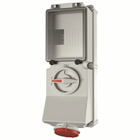 Mennekes Cee 5613A WCD 16A 5P 6H 400V Ip44 Met RA afbeelding 2