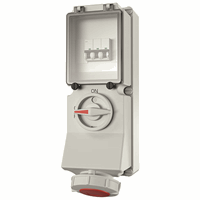 Mennekes Cee 7241 WCD 32A4P 6H400V Ip67 Duo Vv A afbeelding 2