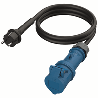 Mennekes Cee 8004 Kabel 1 5M Schuko Contactst/Ce afbeelding 2