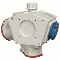 Mennekes Cee 92916 Delta Box 1Xschuko 2Xcee5P16 afbeelding 2