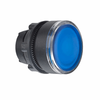 Schneider Zb5Ah063 Kop Verl. Drukknop P-Led Bl afbeelding 2