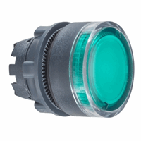 Schneider Zb5Aw333 Knop Druk Vlak Puls Gn Sig Led afbeelding 2
