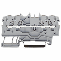 Wago 2000-1404 RAilklem Topjs 4L-Dg-Kl 1 Bl afbeelding 2