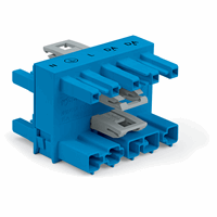 Wago 770-618 Verdeler 5-Pol 1Xmale/3Xfemale afbeelding 2