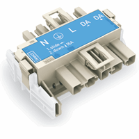 Wago 770-7105 T-Verdeler Linect 5-Pol. Bl. afbeelding 2