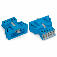 Wago 890-2105 Steker Female Mini 2Vk 5P Bl afbeelding 2