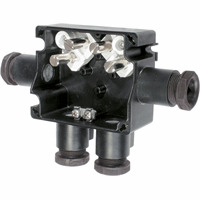 Klemmenkast Ex 4xM25 IP66 4x4mm²+PE zwart afbeelding 2