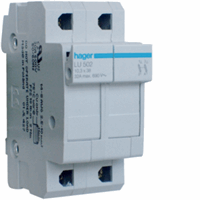 Hager Zekeringhouder L38 2-polig 32A LU502 afbeelding 2