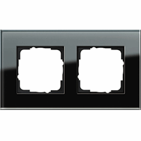 Gira Esprit Afdekraam 2-v zwart Esprit 021205 afbeelding 2