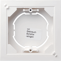 Gira System 55 Opbouwbehuizing 1-v zuiver wit mat 021904 afbeelding 2