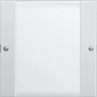Gira System 55 Taster 1-v tekstkader Clear zuiver wit 213103 afbeelding 2