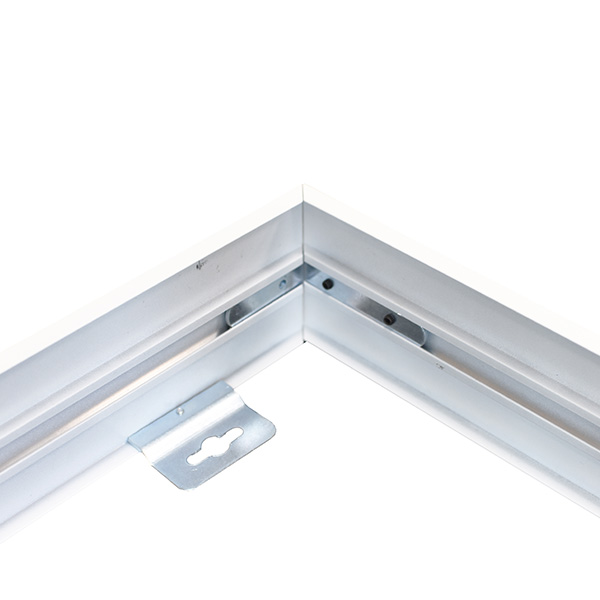LED-paneel opbouwset 600x600mm wit afbeelding 2