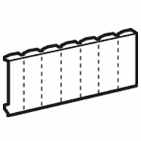 Legrand 001662 Afdichting 13Mod Pvc R9010 afbeelding 2