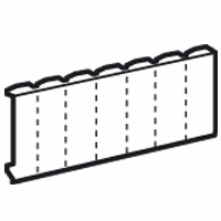 Legrand 001665 Afdichting 13Mod Pvc R7036 afbeelding 2