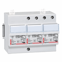Legrand 003953 Beveil. Oversp. T2 12Ka 3P+N afbeelding 2